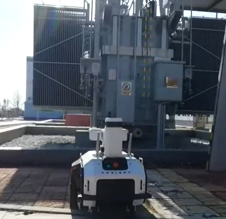 ARIS-OS substation outdoor inspection robot