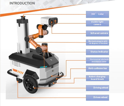 ARIS-IS Main plant auxiliary equipment inspection robot