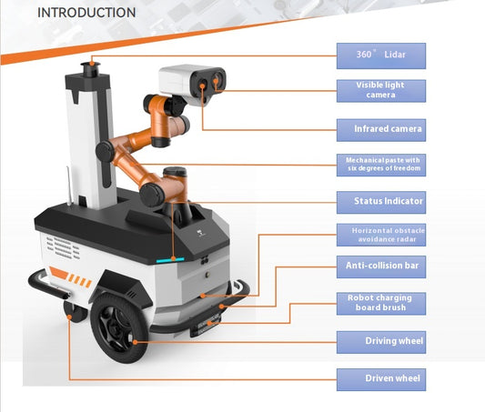 ARIS-IS Main plant auxiliary equipment inspection robot